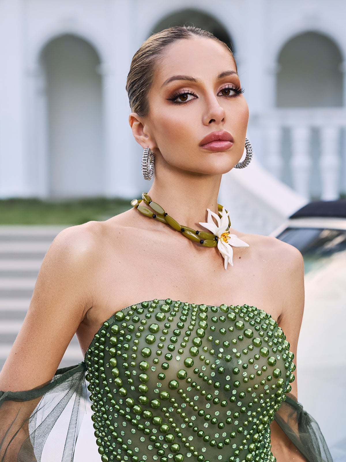 Bohemian Flower Necklace