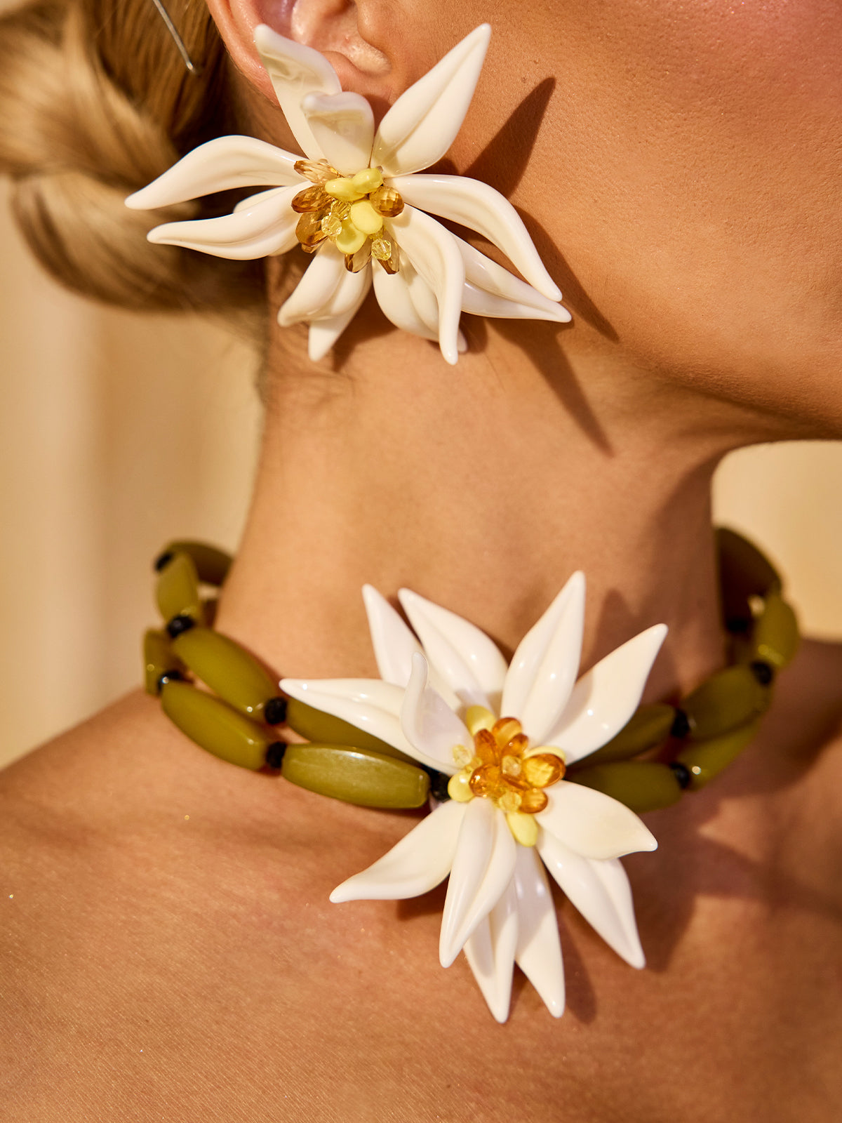 Bohemian Flower Necklace