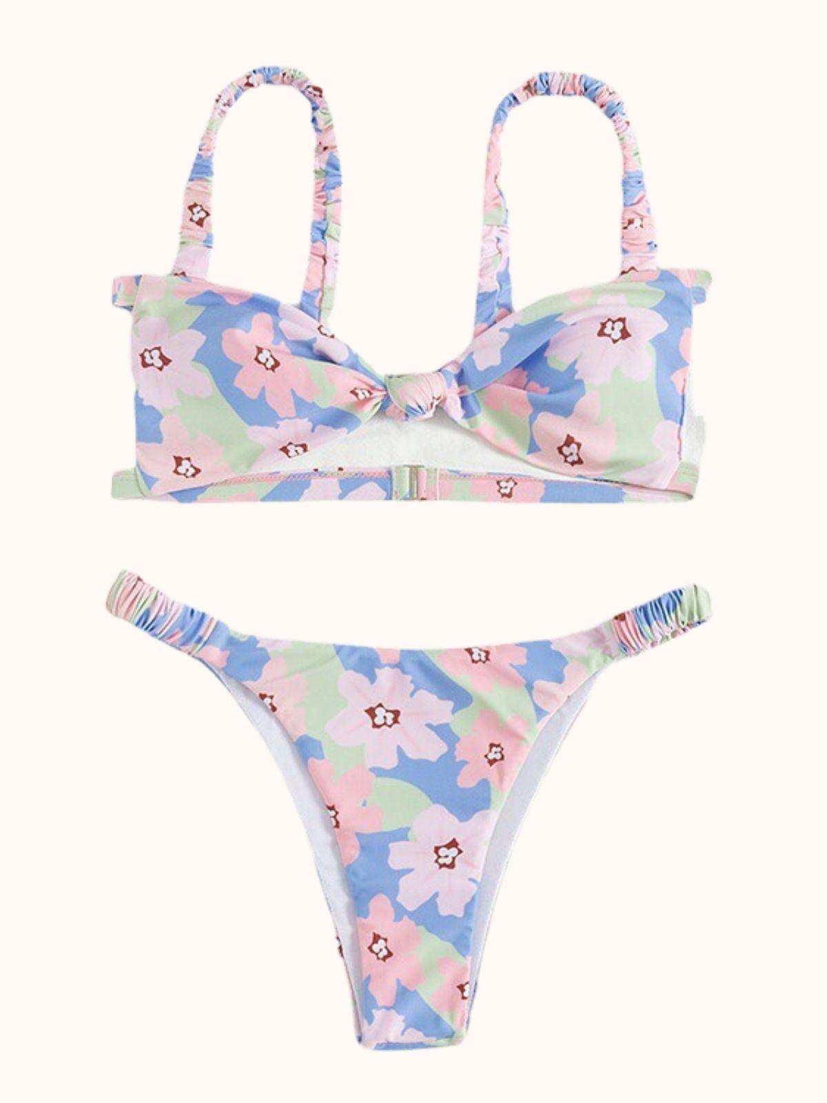 Ciela Printed Bikini Two Piece Set