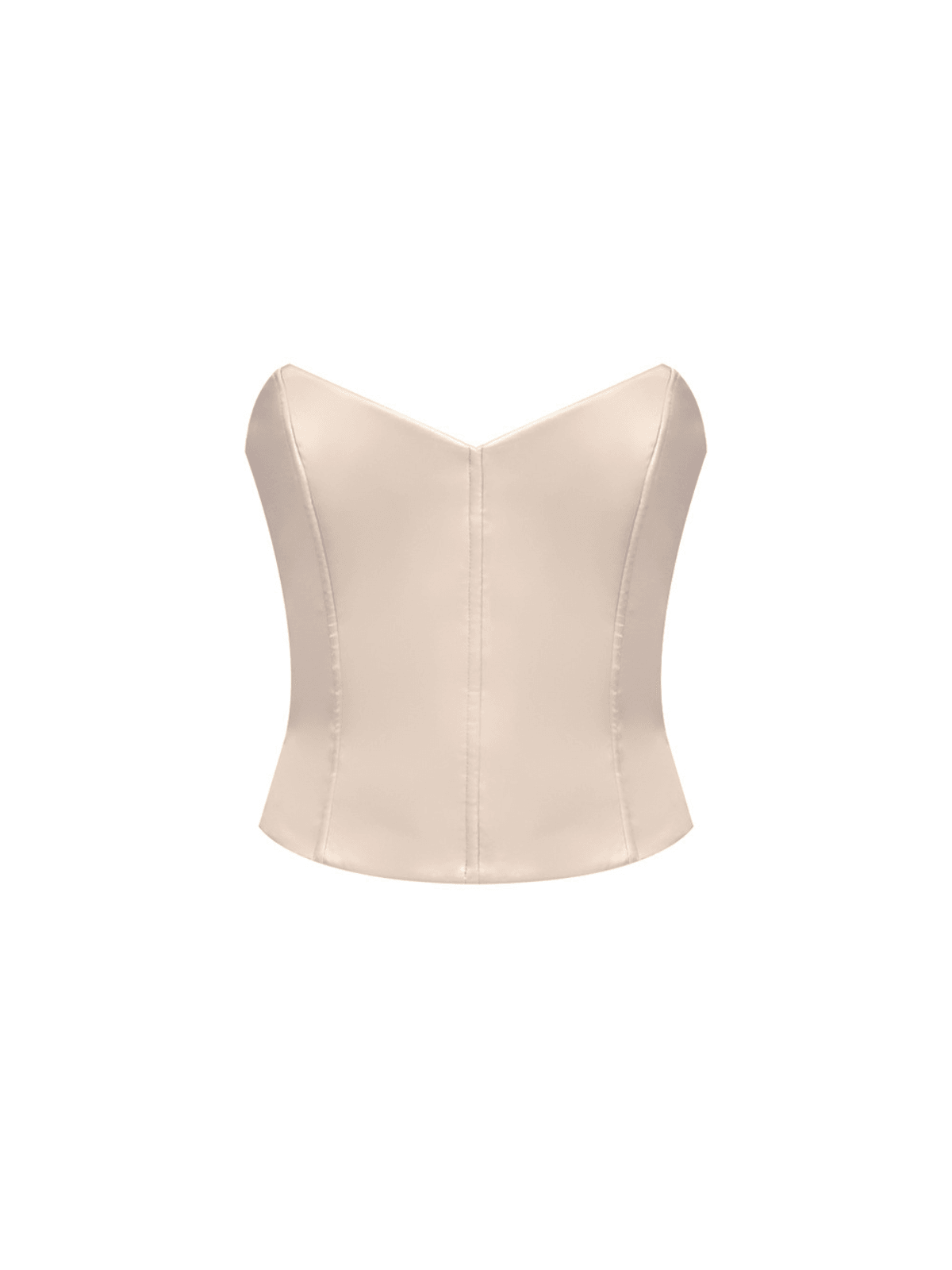 Katrina Strapless Ruched Mesh Maxi Dress