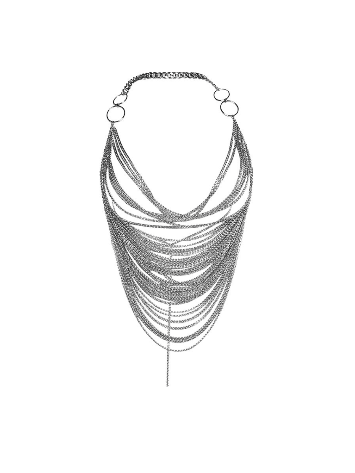 Maël Metal Body Chain Top