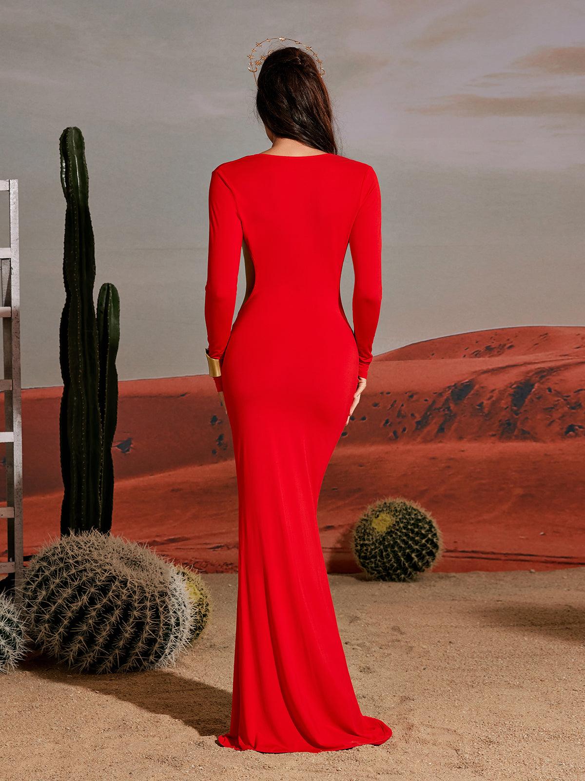 Quill Rhinestone Armor Top In Gold