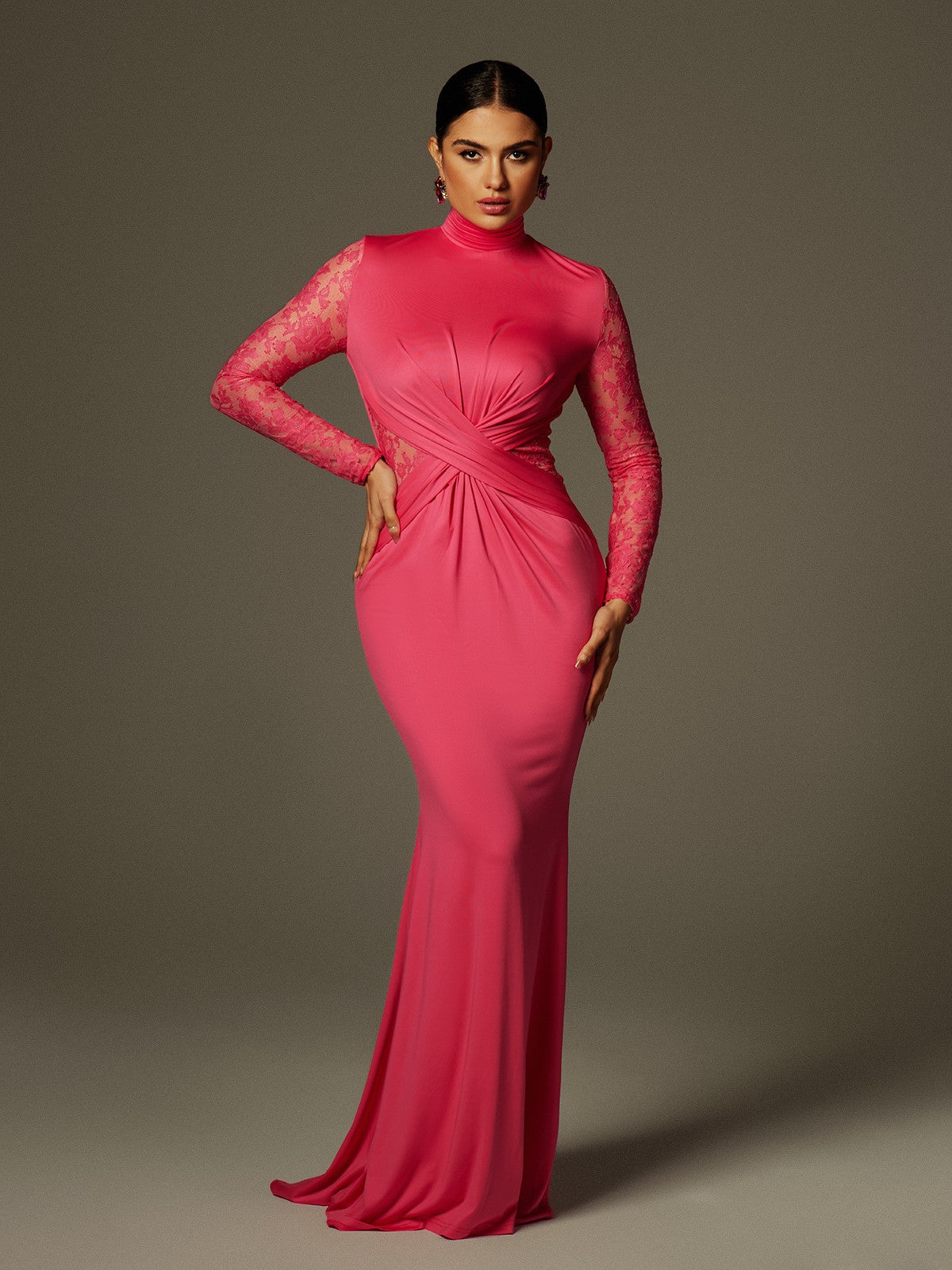 Taariq Long Sleeve Maxi Dress