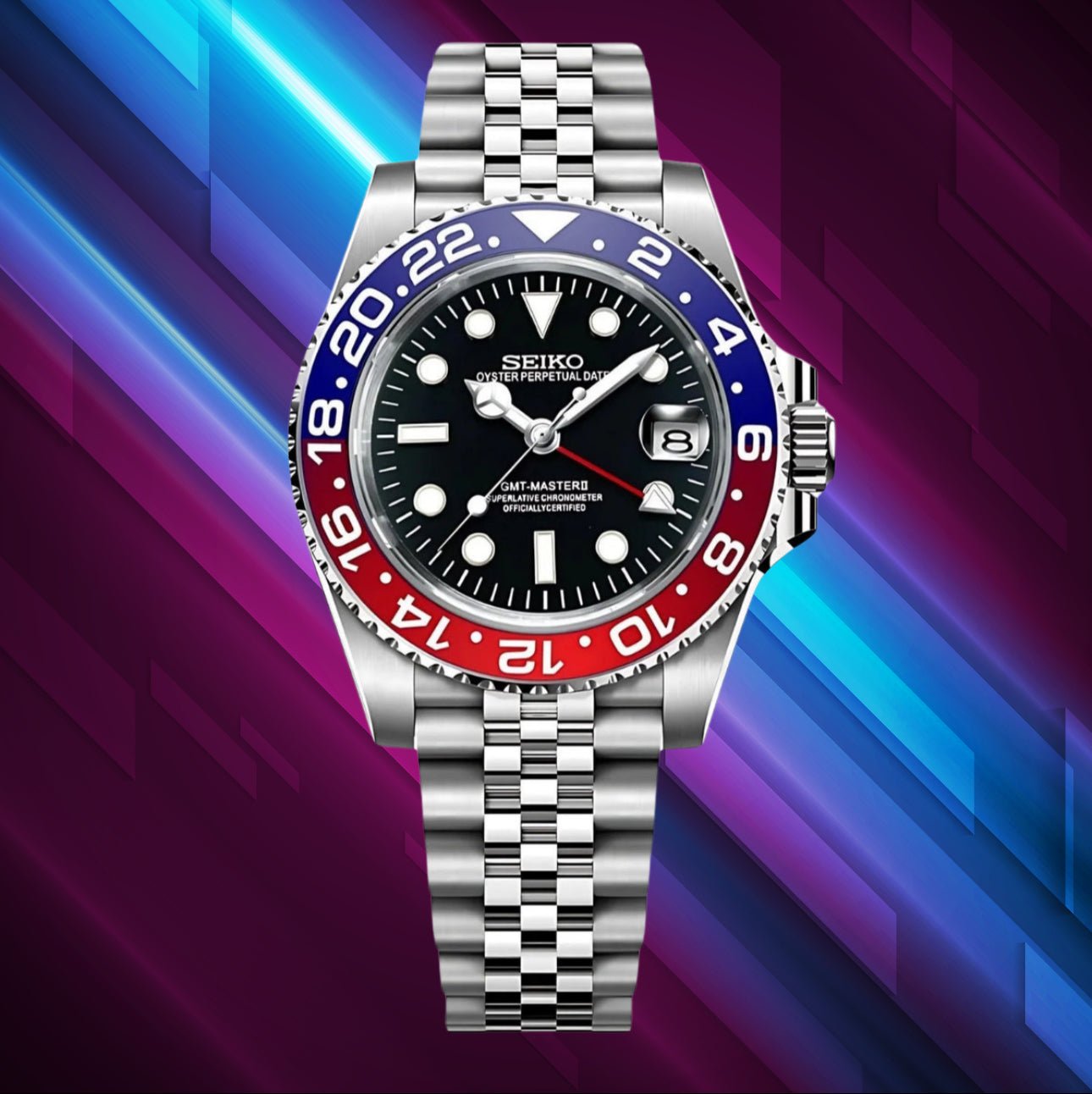 Seiko Mod GMT Pepsi