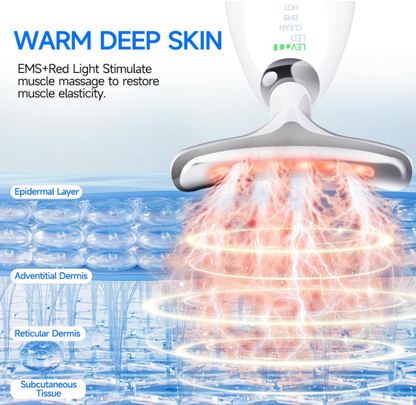 Nexus™ Facial Massager (Led Warm Deep Skin)