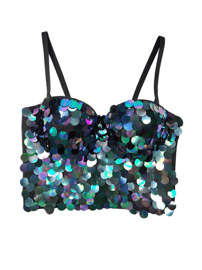 Lito Sequin Embellished Top