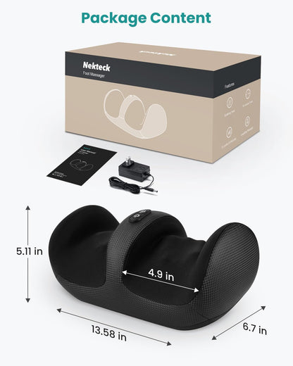 NexusHome™ Shiatsu Foot & Calf Massager with Heat ✔ Free UK Shipping