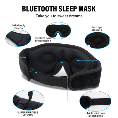 Nexus Sleep Mask USB Bluetooth Stereo Speakers