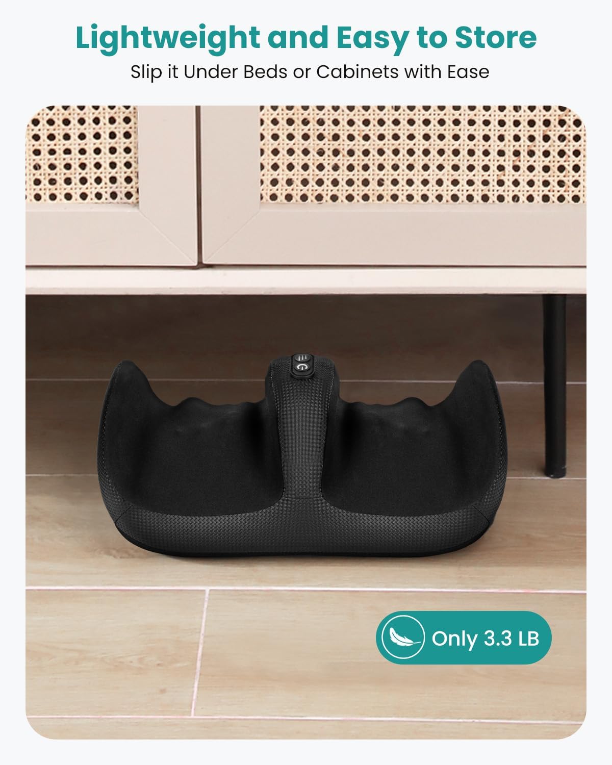 NexusHome™ Shiatsu Foot & Calf Massager with Heat ✔ Free UK Shipping