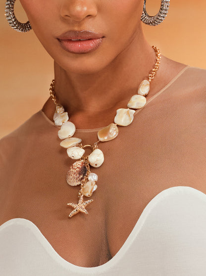 Alannis Handmade Seashell Necklace
