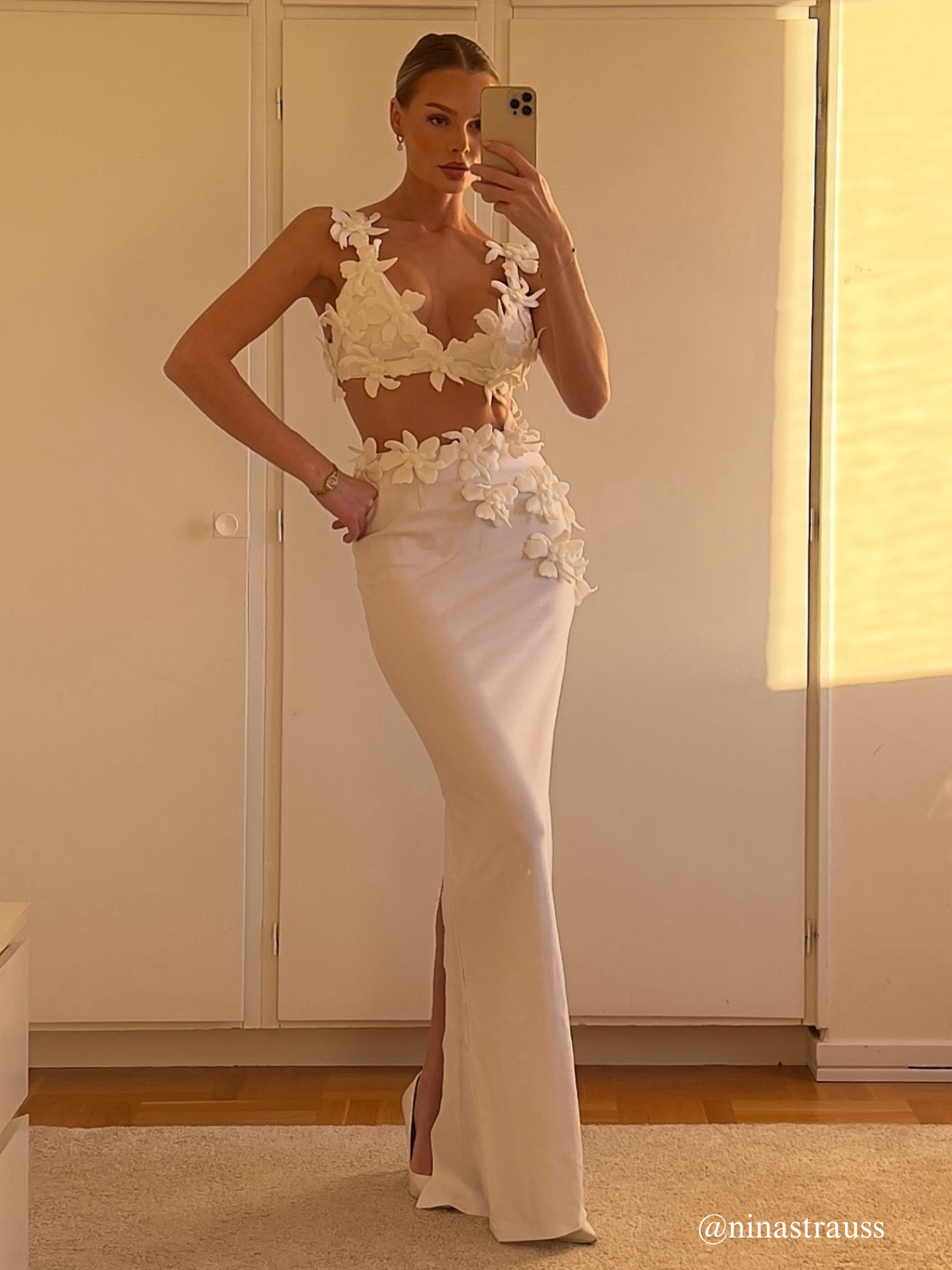 Ambrose Flower Skirt Set