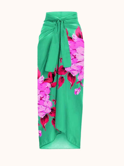 Aunika Halterneck Bikini Three Piece Set