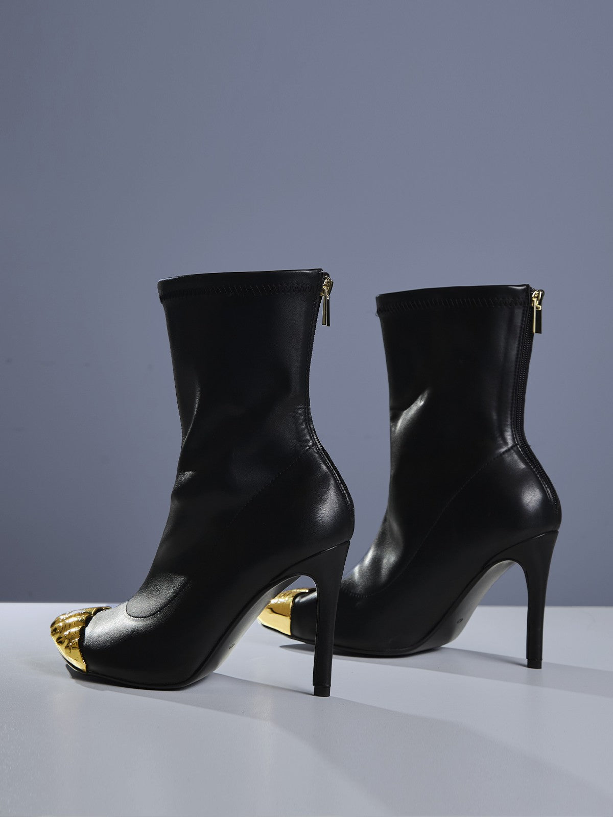 Balto Metallic Toe Boots