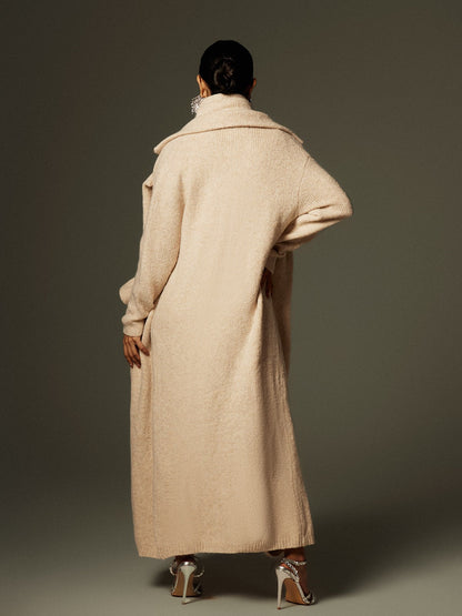 Blamey Ruched Flower Knitted Skirt Set