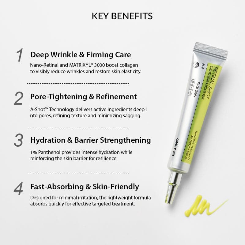 2-for-1 Black Friday | CELIMAX Vita-A Retinal Shot 15ml | K-Beauty