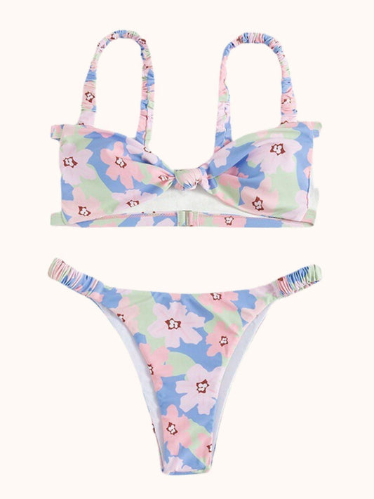 Ciela Printed Bikini Two Piece Set