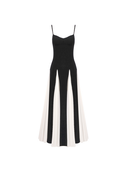 Didina Spaghetti Chiffon Maxi Dress