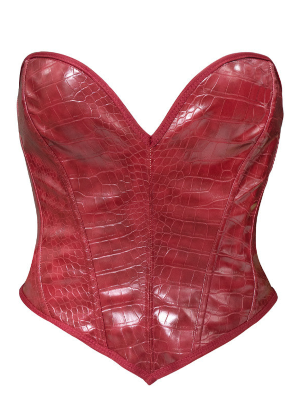 Elvyre Strapless Lace Up Top