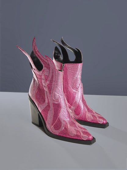 Freidier Fire Crystal Boots