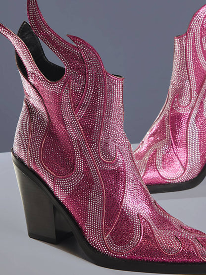 Freidier Fire Crystal Boots