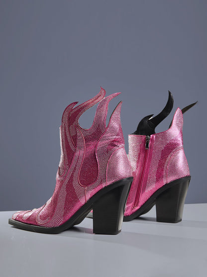 Freidier Fire Crystal Boots