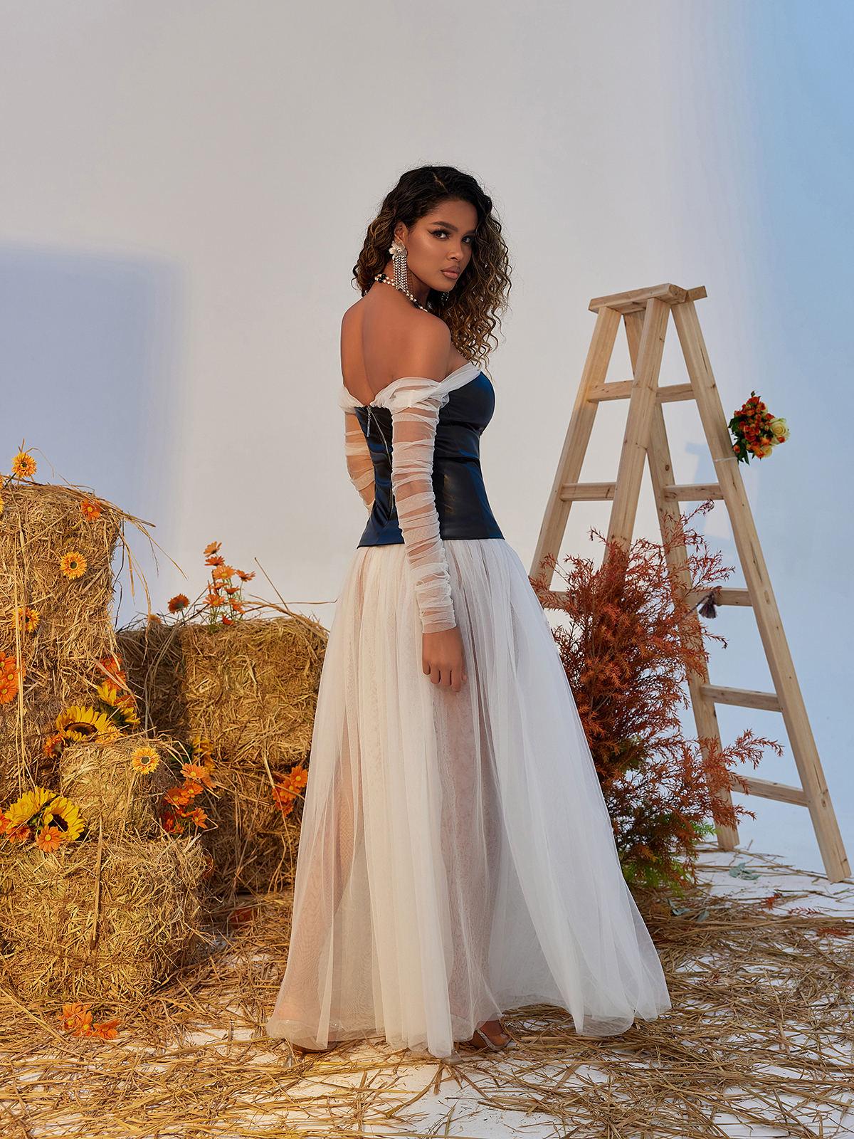 Gasira Tulle Maxi Dress