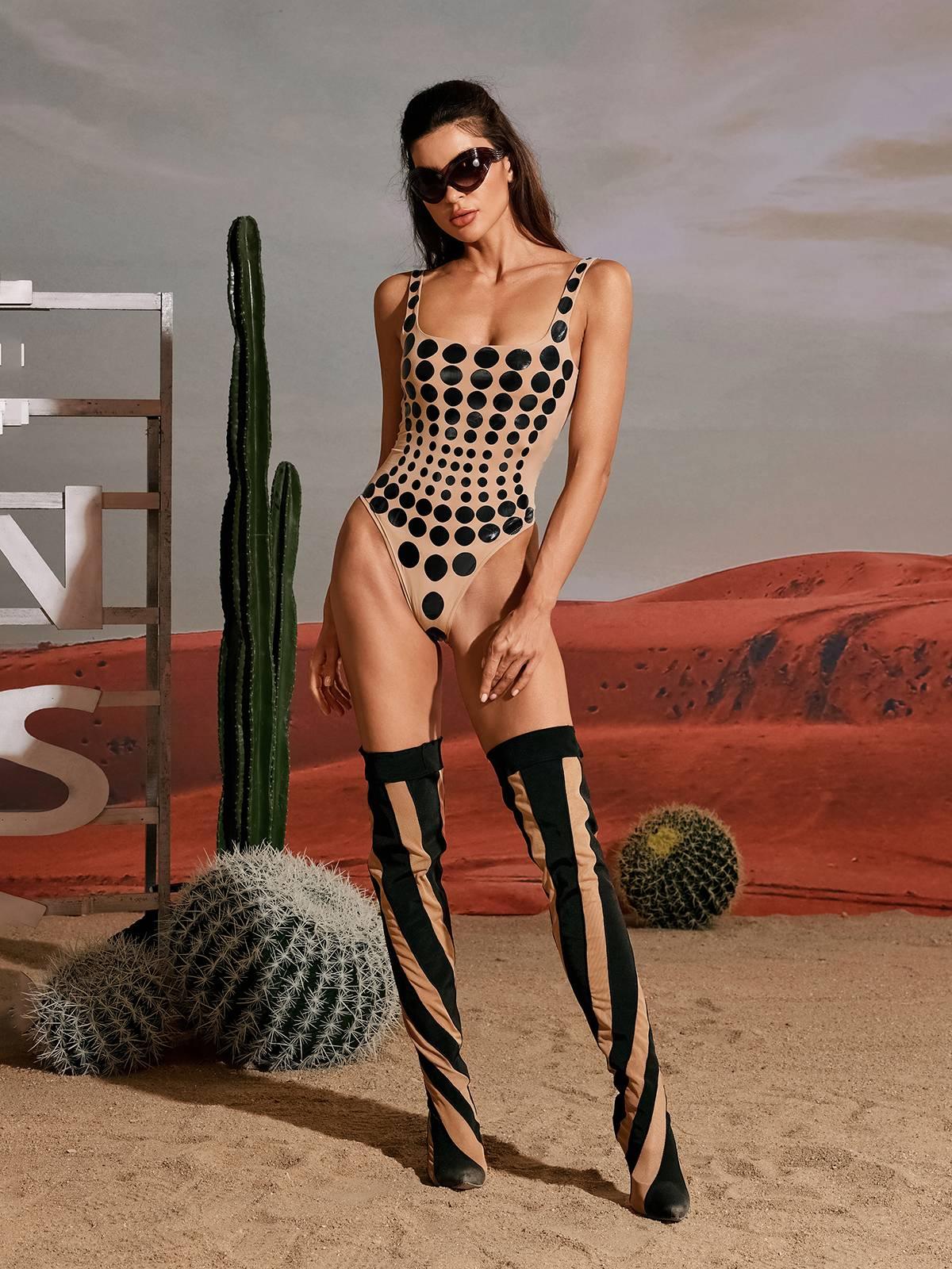 Ishi Dot Printed Bodysuit