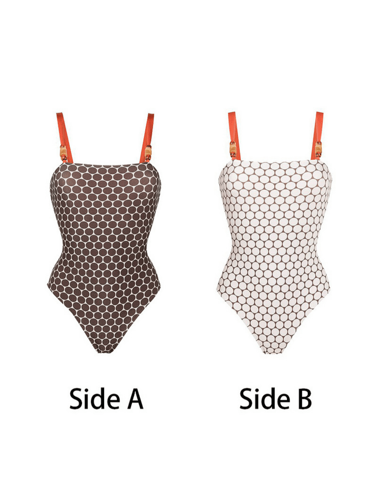 Keri Dot Printed Swimwear Two Piece Set