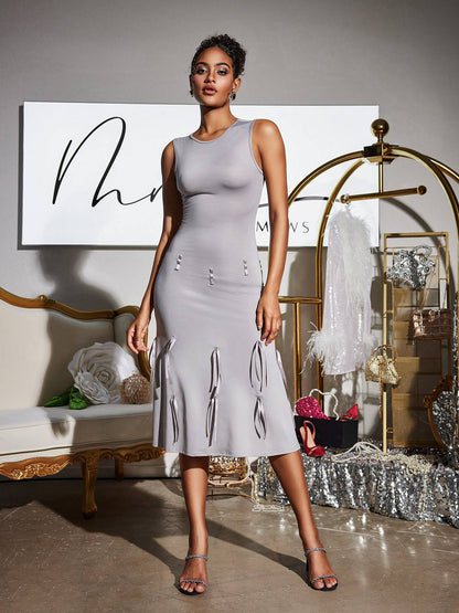 Kryan Bow Convertible Dress