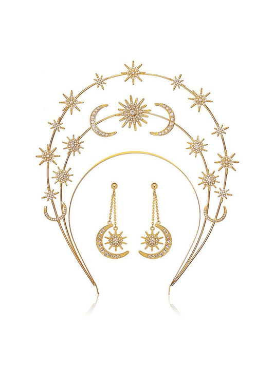 Lopa Star Moon Headband Set