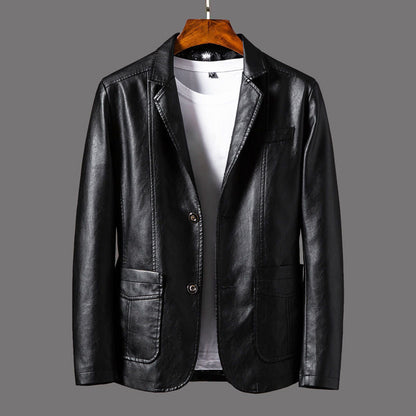 Lorenzo Vitali Leather Moto Jacket