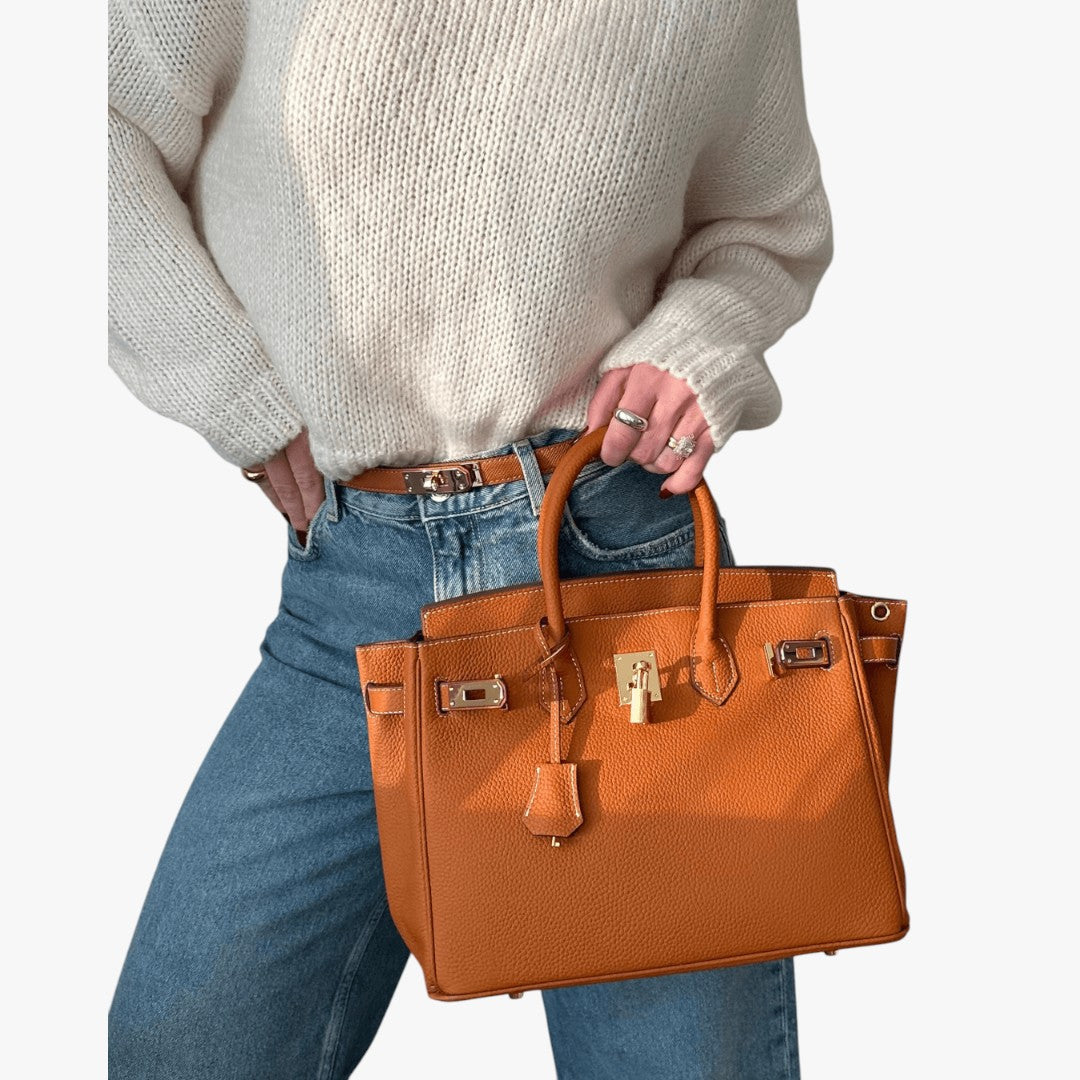 HM Bag Leather Handbag for Women