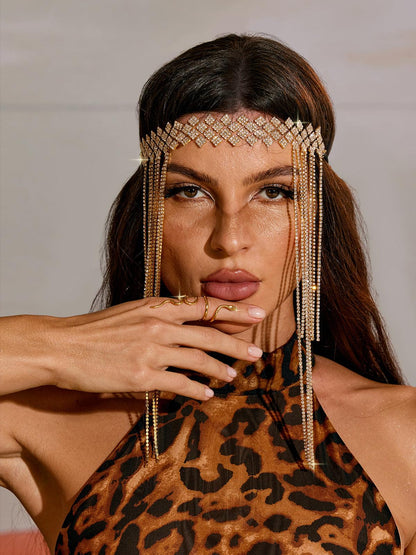 Napa Crystal Fringe Headband