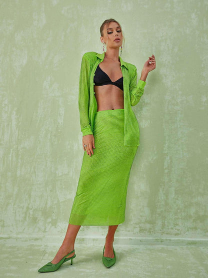 Neriah Crystal Embellished Set