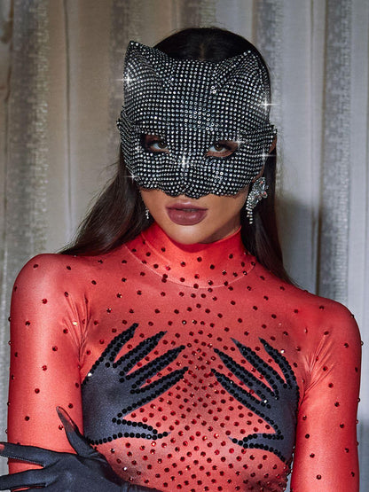 Styx Crystal Cat Mask