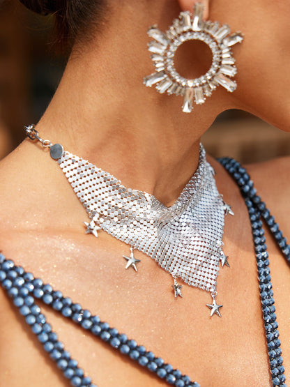Xeenia Star Chainmail Necklace