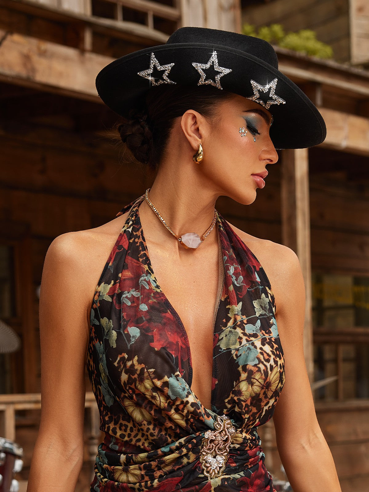 Xoese Star Cowboy Hat