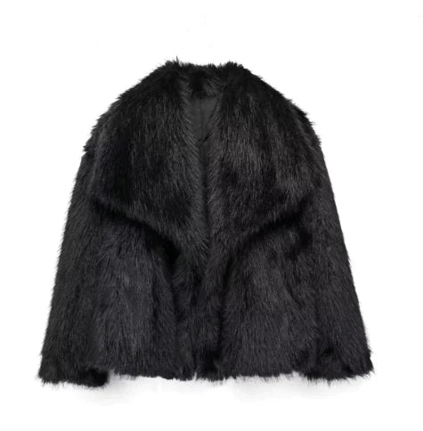 Jacket Faux Fur Shaggy