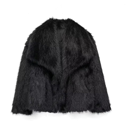 Jacket Faux Fur Shaggy