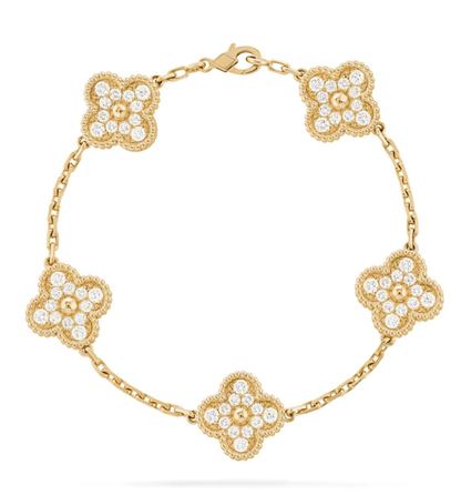 Clover Luxury Gold Bracelet