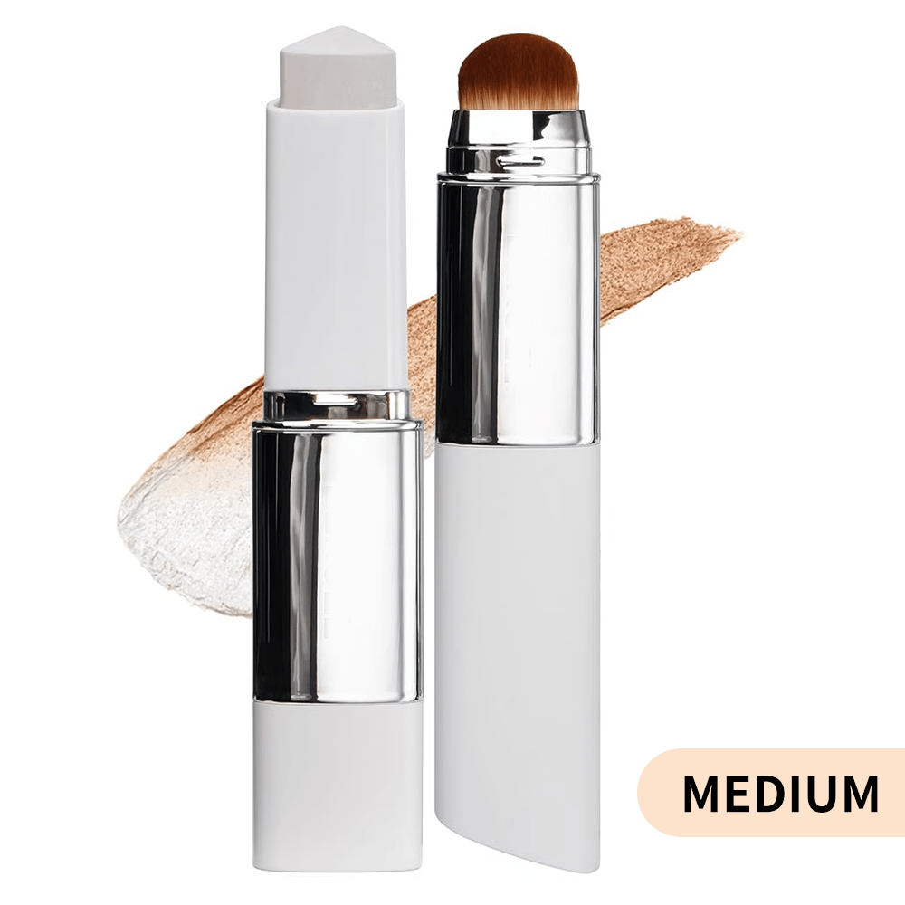 💥BUY 1 GET 1 FREE💥⏰💕🌟Cream Stick V™ White Korean Color-Changing Foundation Stick with Volufiline