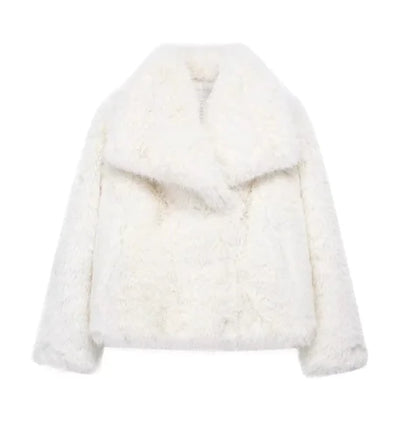 Jacket Faux Fur Shaggy