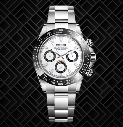 Seiko Mod Daytona Panda