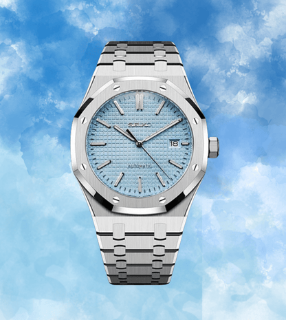 Seiko Mod Royal Oak Tiffany Blue